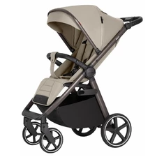 Прогулочная коляска Carrello Bravo SL Deluxe CRL-5520 Shale Beige бежевая с подстаканником